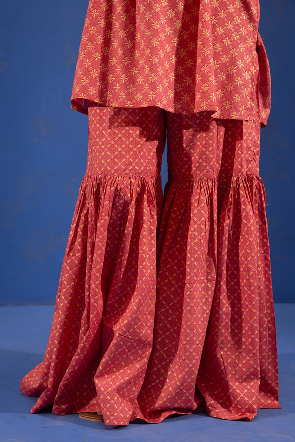 Stitch Script Gharara Edit Set