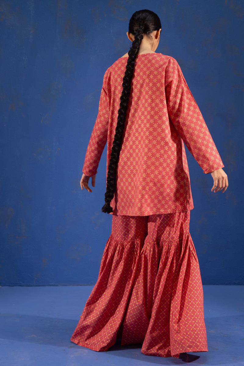 Stitch Script Gharara Edit Set