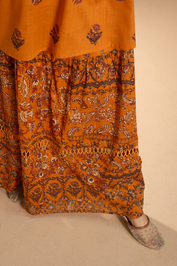 Garden Script Skirt Set