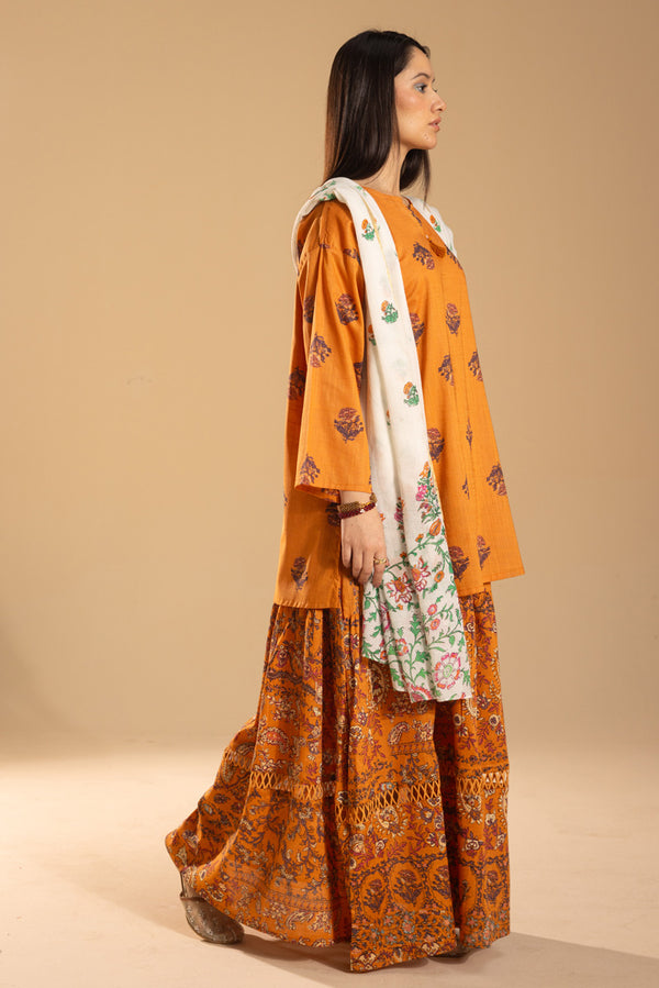 Garden Script Skirt Set