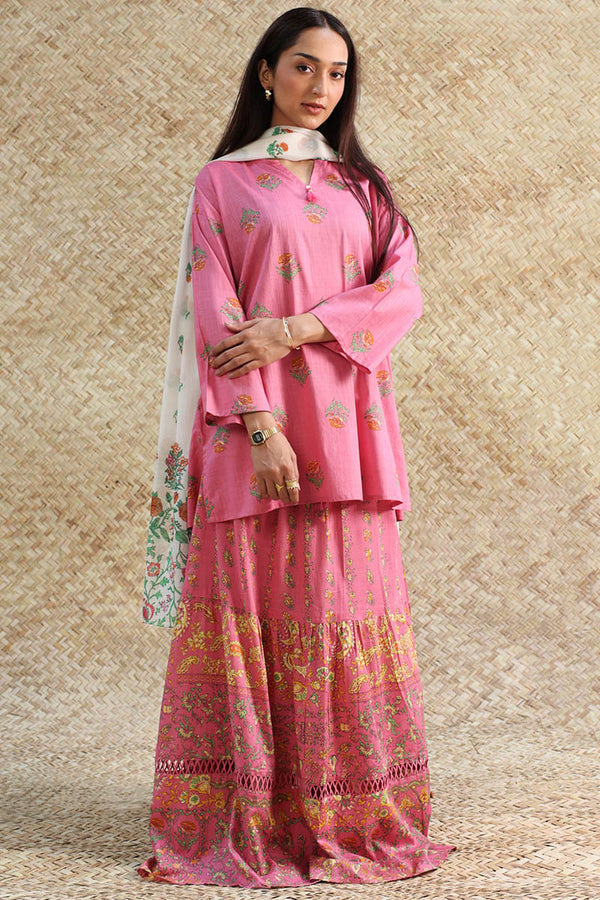 Garden Script Skirt Set