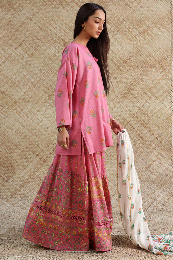 Garden Script Skirt Set