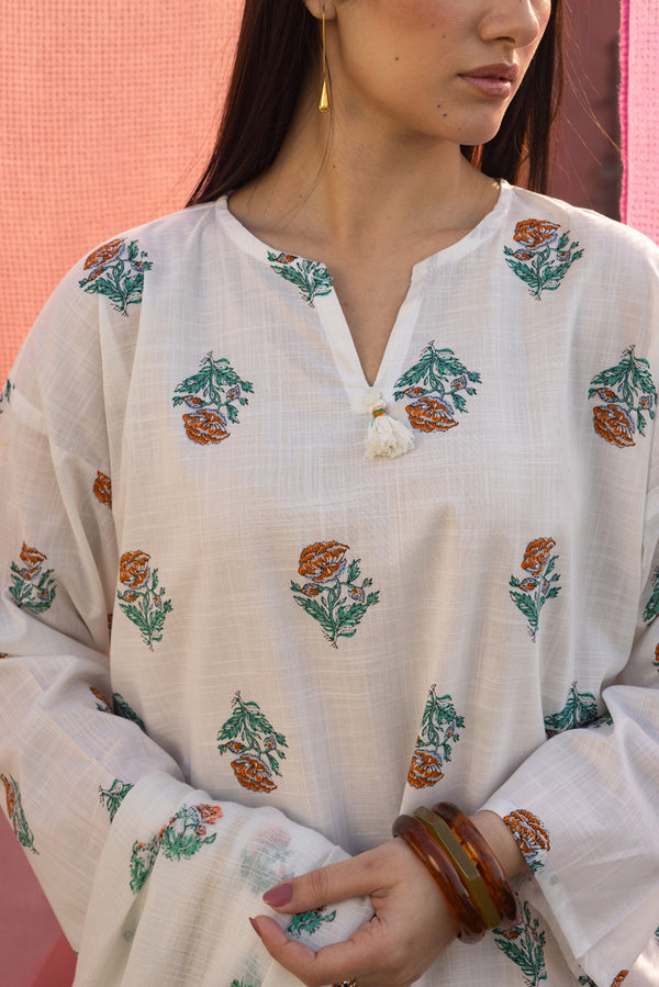 Garden Script Skirt Set