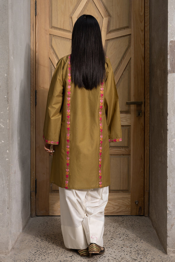 Heart Embroidered Kurti