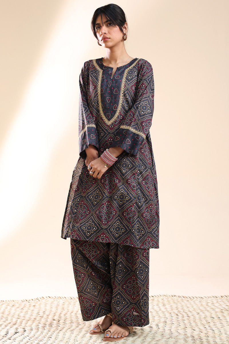 Chunari Gold weave Set