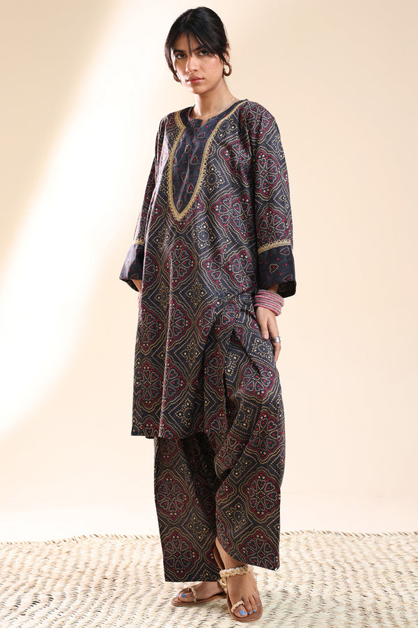 Chunari Gold weave Set