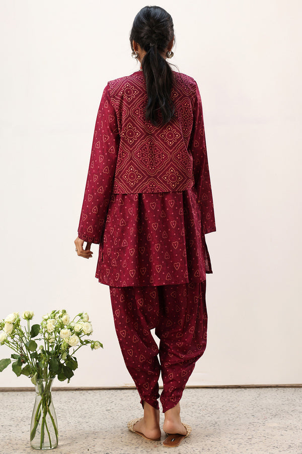 Chunari Beats 3-Piece Koti Set