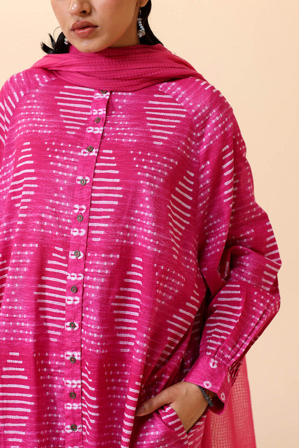 Pure Shibori Printed Set