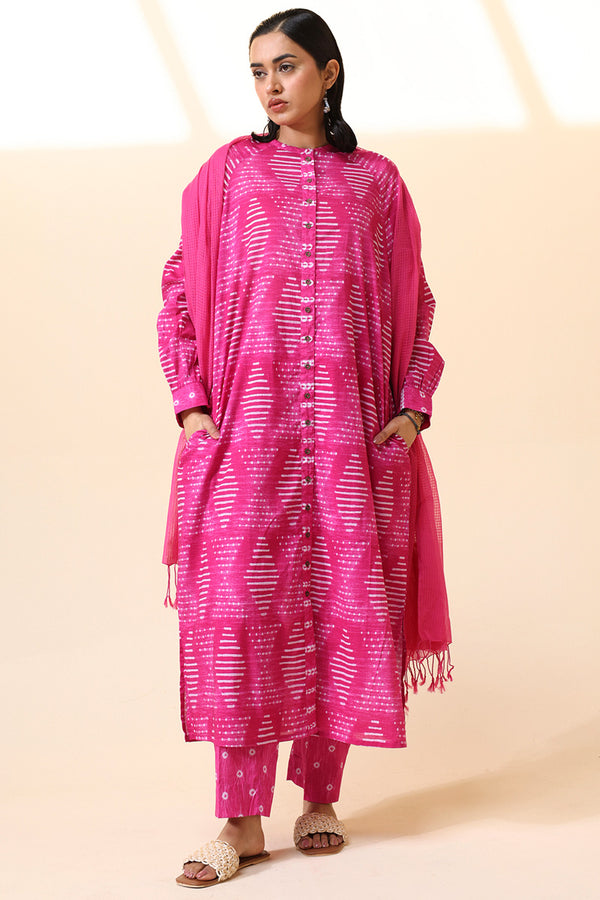 Pure Shibori Printed Set