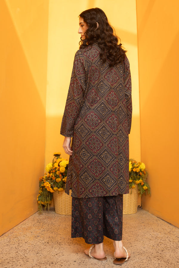 Chunari Hearts Printed Set