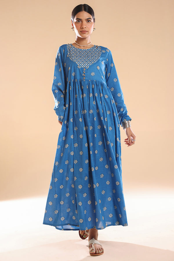 Naqsh Nur Flared Dress