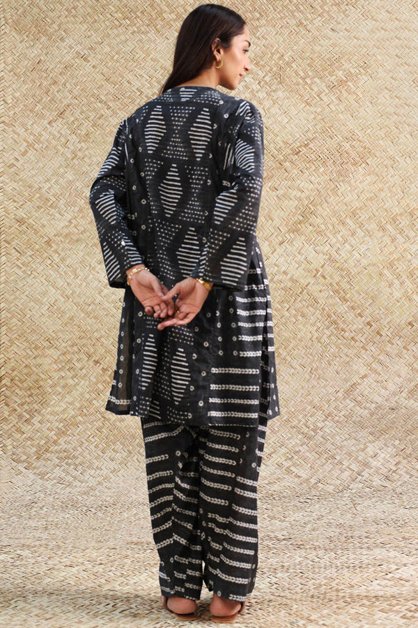 Pure Shibori Printed Set