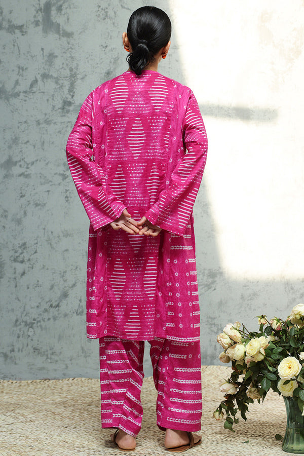 Pure Shibori Printed Set