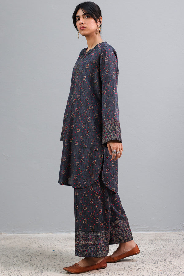 Mukaish Beats Printed Set