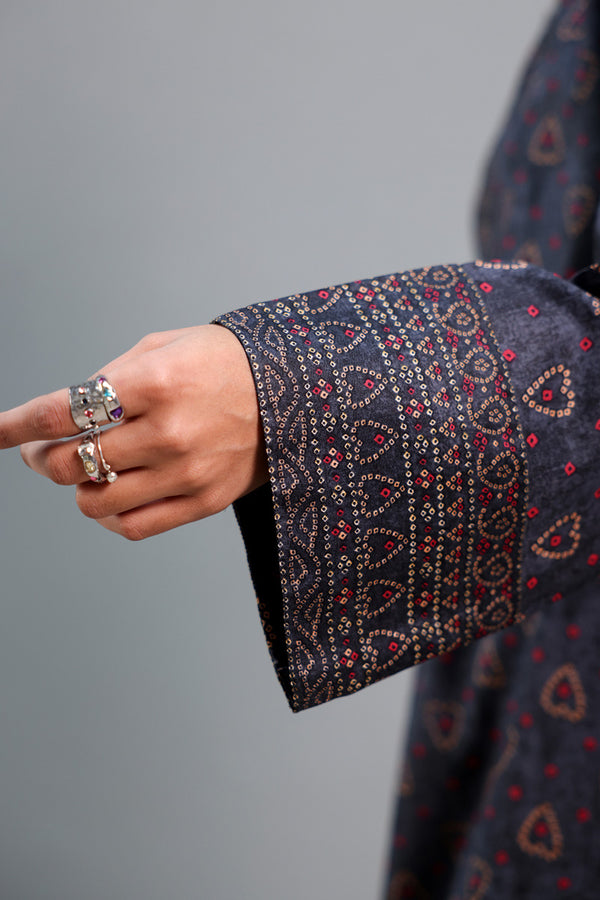 Mukaish Beats Printed Set