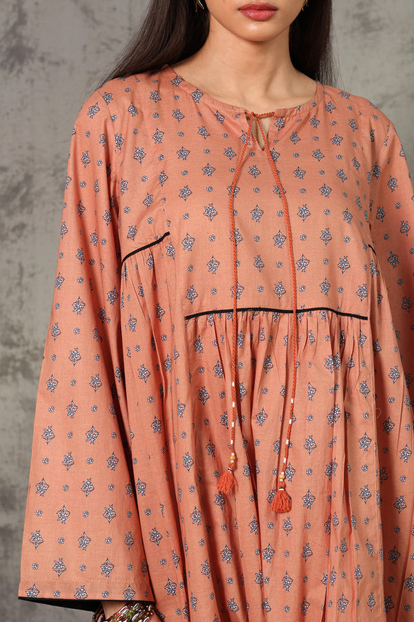 Paisley Printed Dress