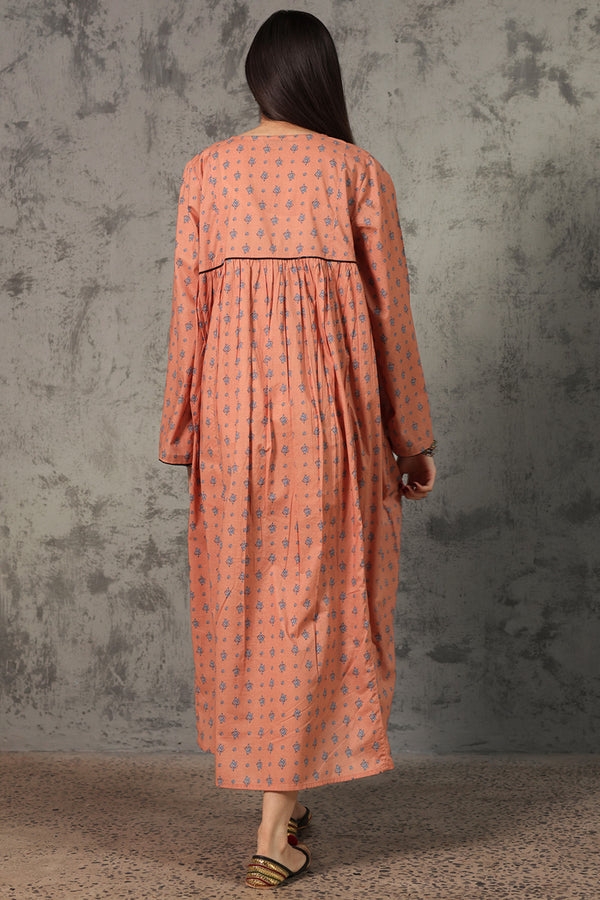 Paisley Printed Dress