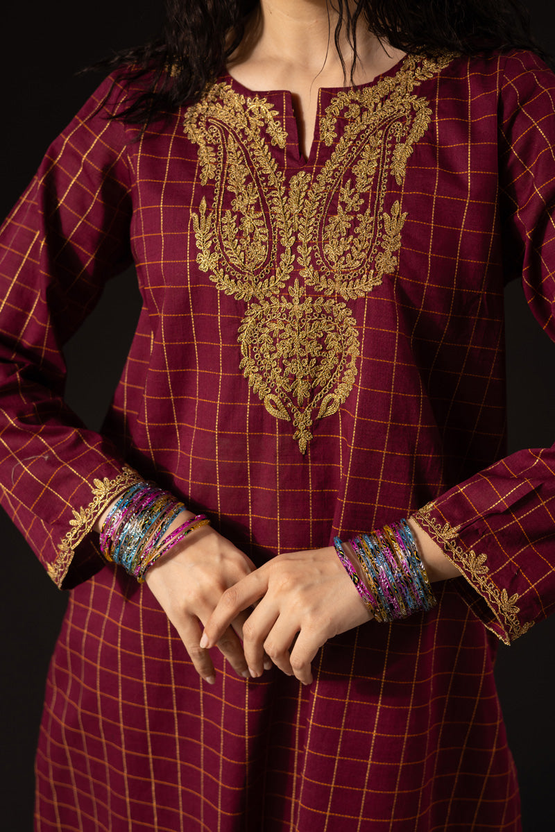 maroon