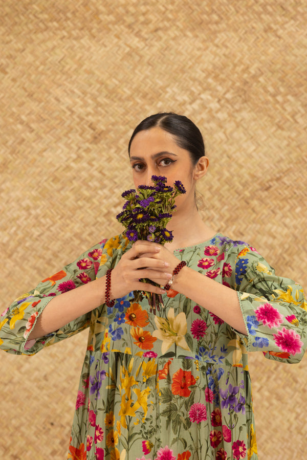 Spring Whisper Tiered Dress