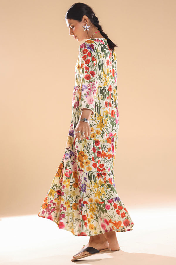 Spring Whisper Tiered Dress