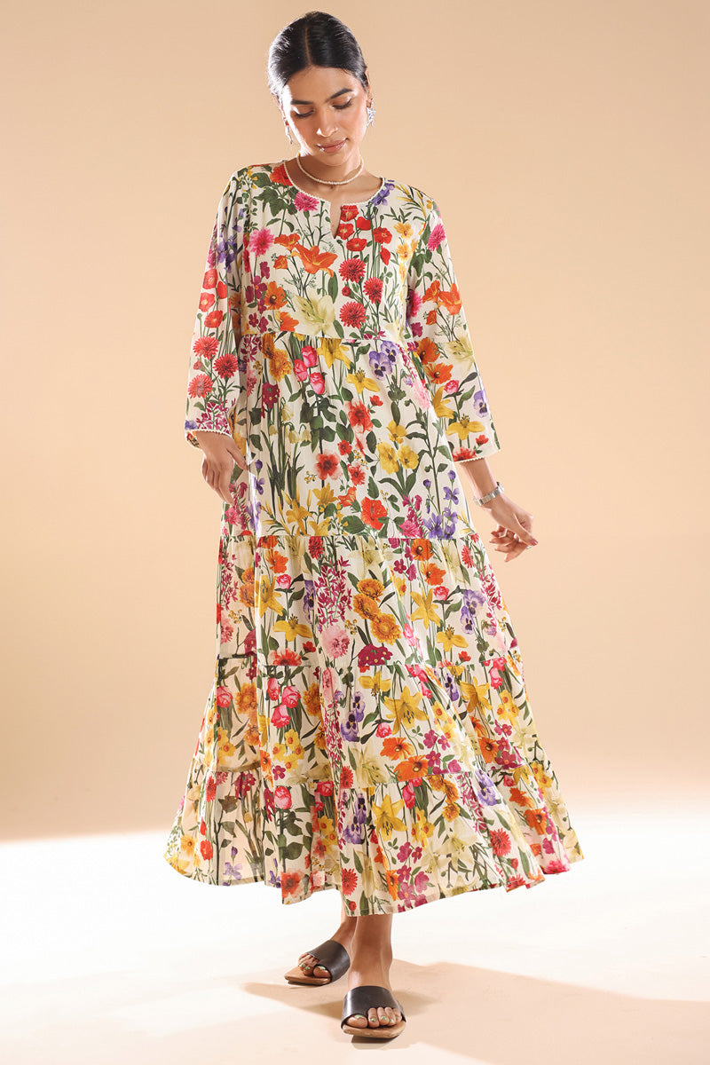 Spring Whisper Tiered Dress