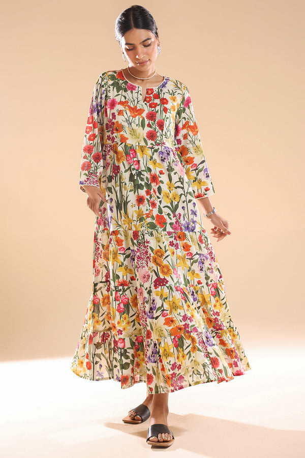 Spring Whisper Tiered Dress