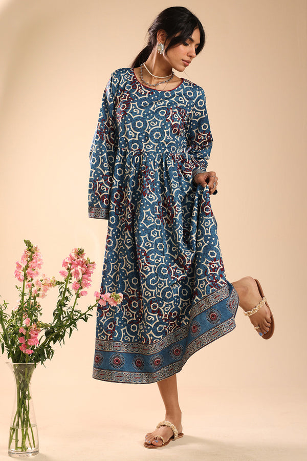 Ajrak Kahani Dress