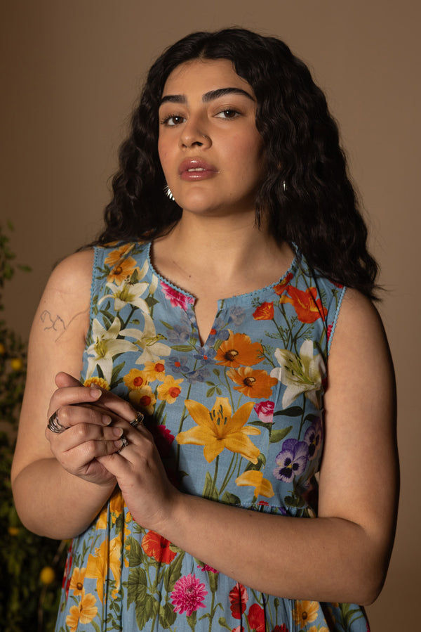 Soft Spring Tiered Dress