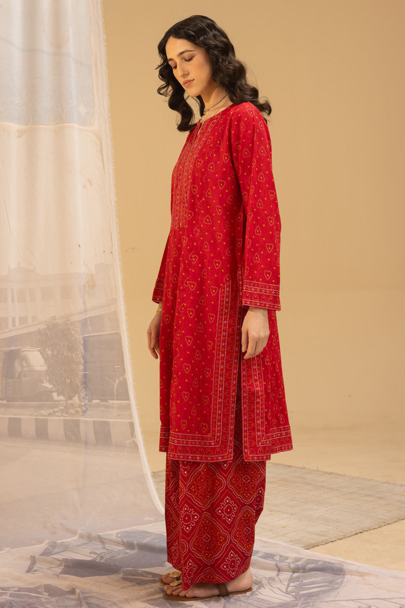 Chunari Beats Printed Set