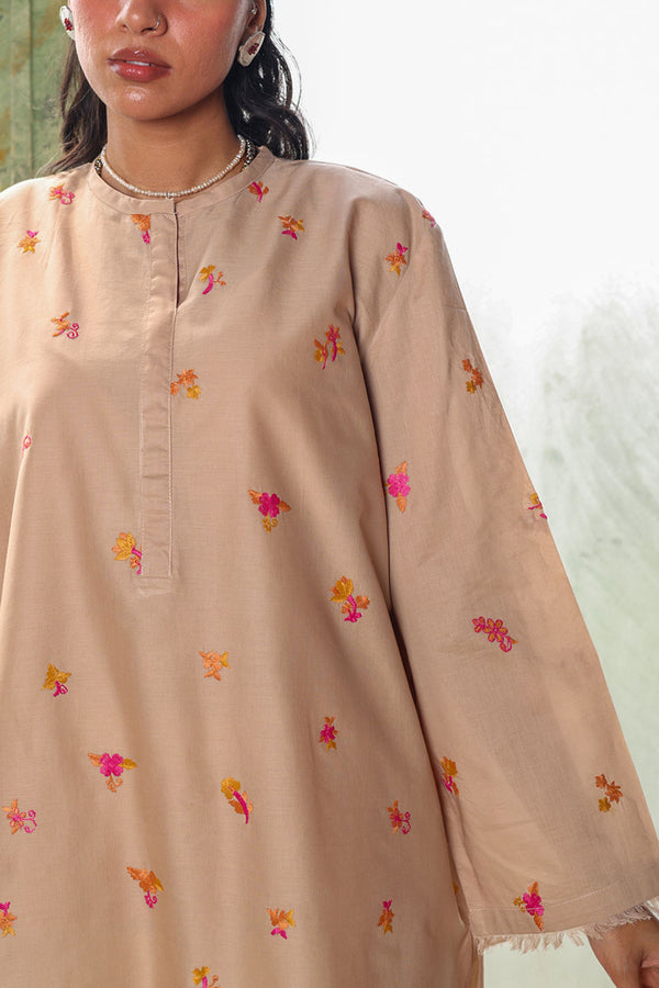 Minimal Embroidered Kurti