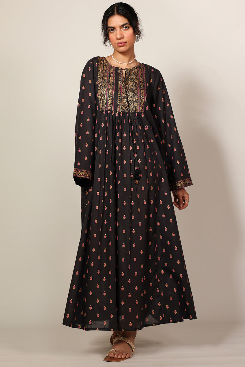 Golden Whisper Dress