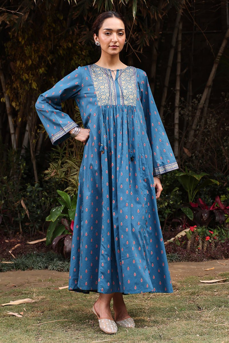 Golden Whisper Dress