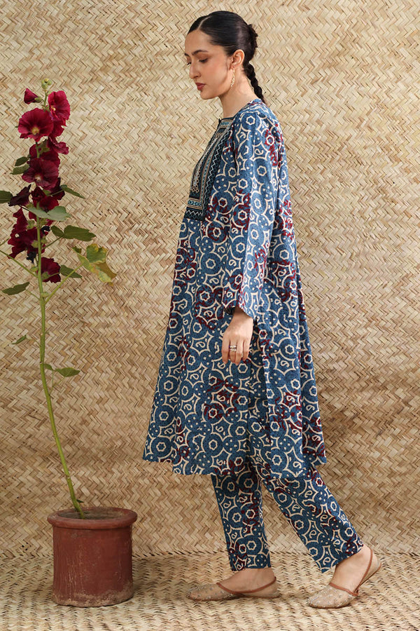 Ajrak Kahani Printed Set