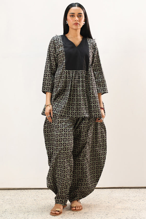 Crossline Printed Set