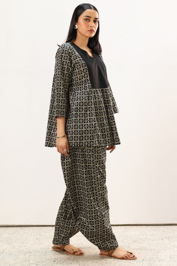 Crossline Printed Set