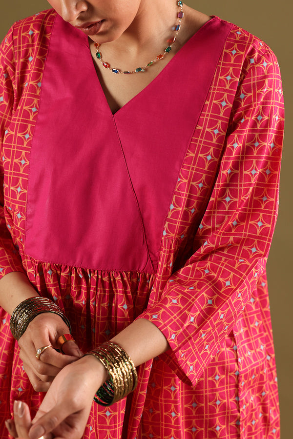 Crossline Printed Set