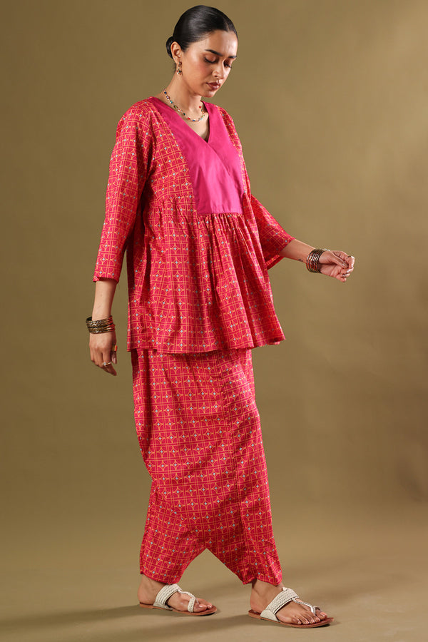 Crossline Printed Set