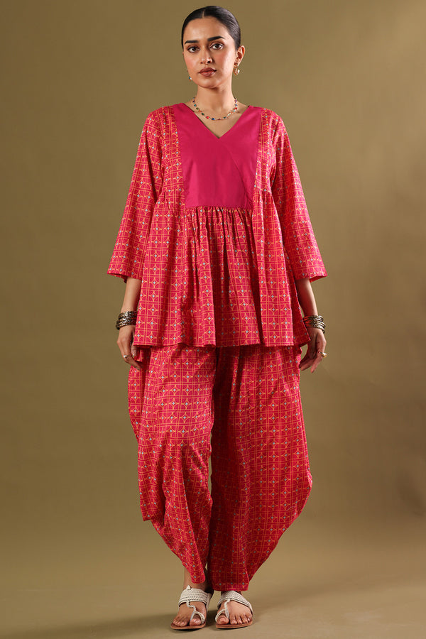 Crossline Printed Set