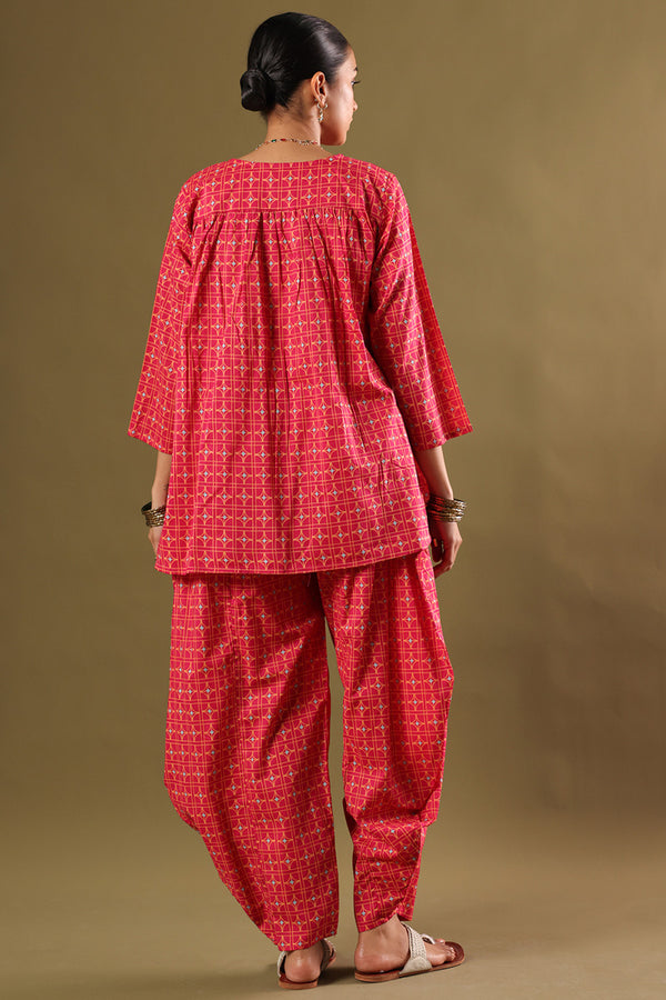 Crossline Printed Set