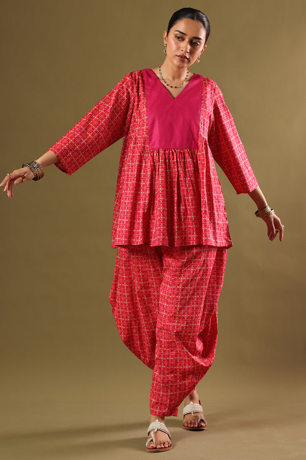 Crossline Printed Set