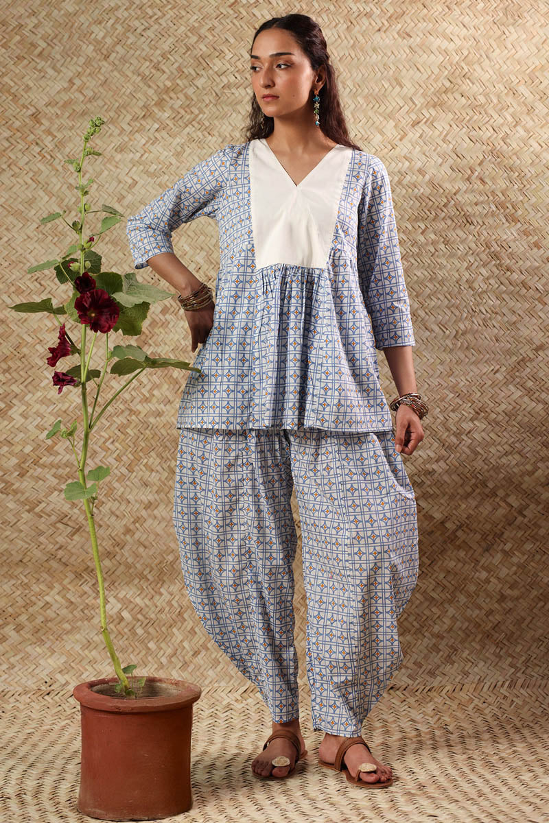 Crossline Printed Set