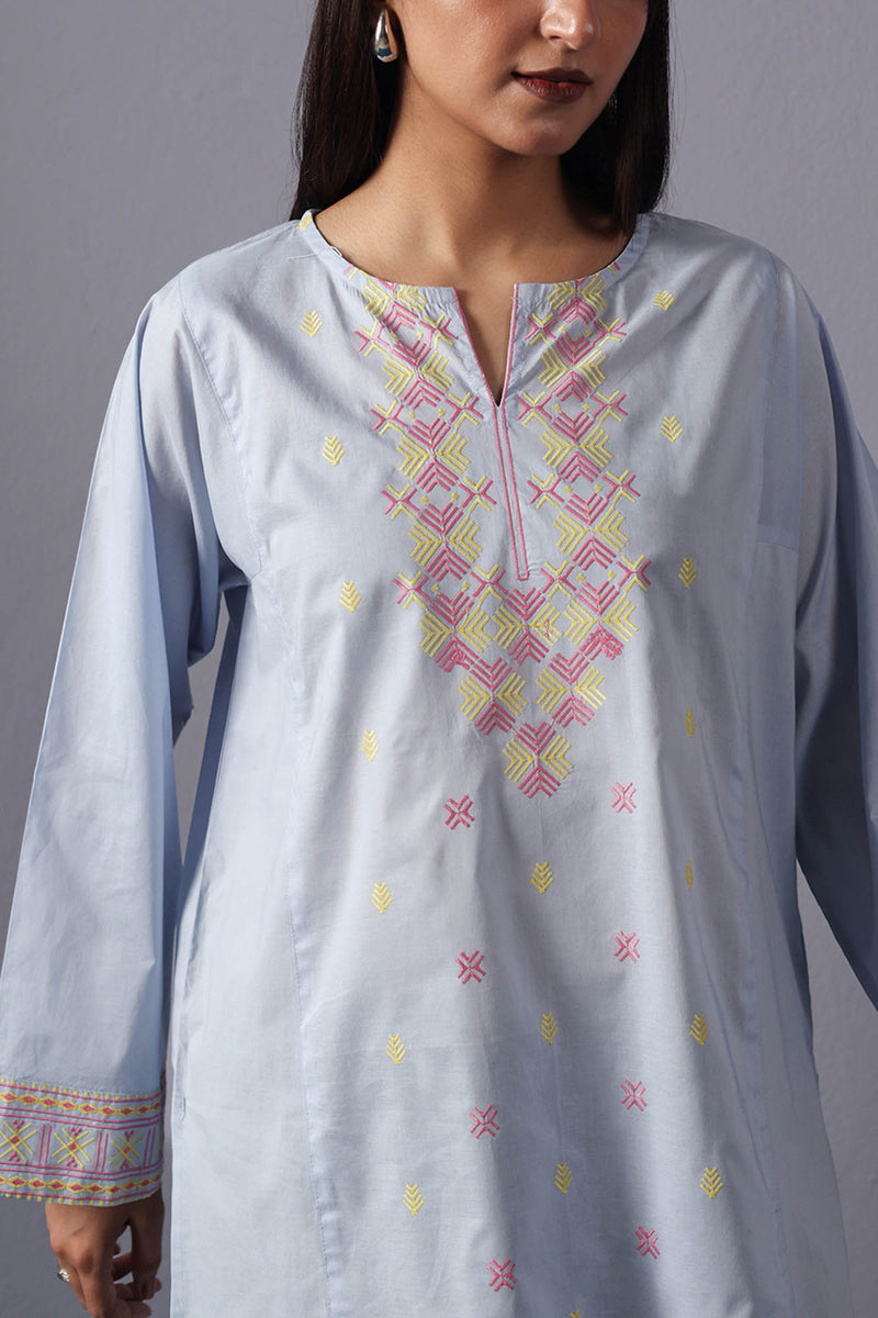 Embroidered Tale Kurti