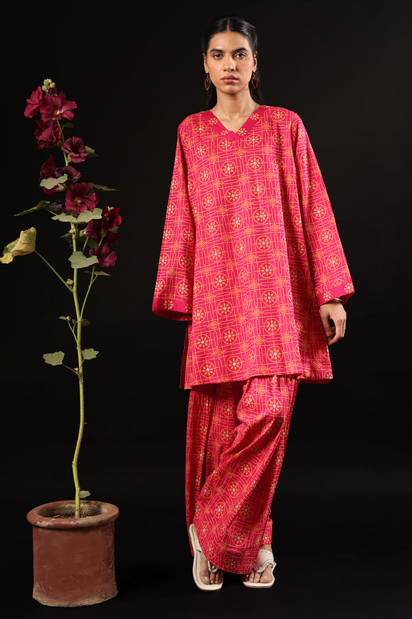 Floral Elan Farshi Set