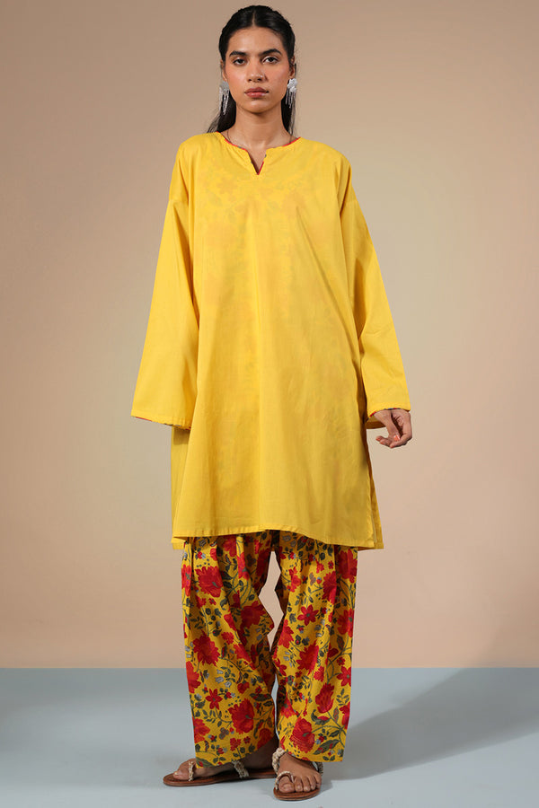 Chinar Petal Printed Set