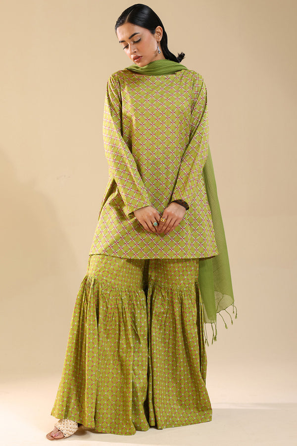 Stitch Theory Gharara Set