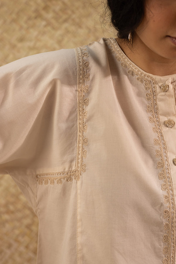 Floral Embroidered Set