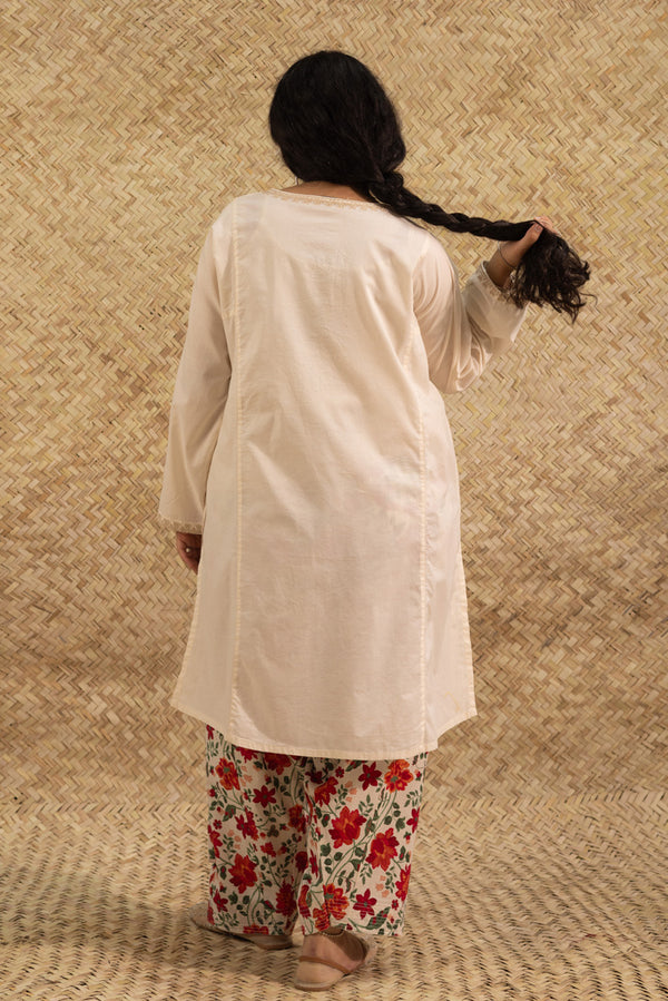 Floral Embroidered Set