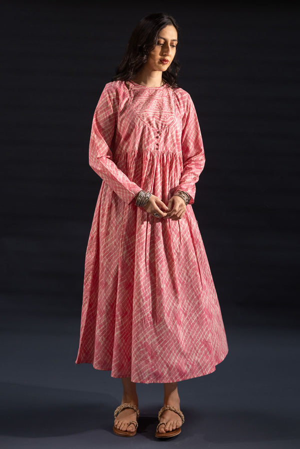 Chunari Anarkali Dress