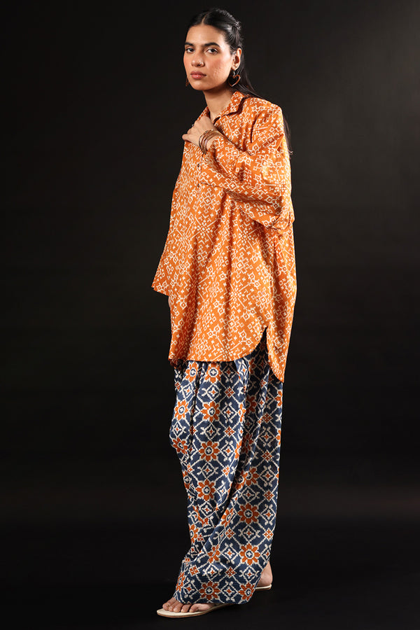 Rang Patola Farshi set