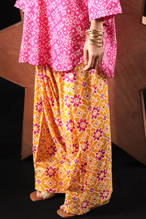 Rang Patola Farshi set